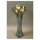 12” Tall Imperial Freefold Swung Vase – Amethyst