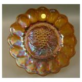 11” Imperial Heavy Grape Chop Plate – Amber (very