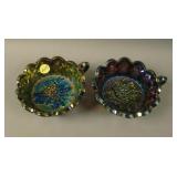 (2) Imperial Heavy Grape Round Handled Nappies –
