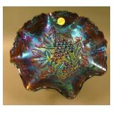 8 ¾” Imperial Grape 8 Ruffled Bowl – Purple