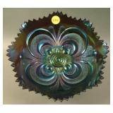 8” Imperial Scroll Embossed Deep Round Bowl –