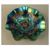 6 5/8” Dugan Bellflower 8 Ruffled Bowl – Purple