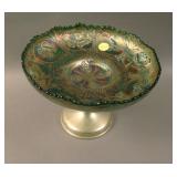 8” Fenton Dragon and Lotus I.C. Shaped Bowl on