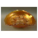 7 ½” x 5 ¾” Fenton G&C 2-Sided Banana Dish – Dk.