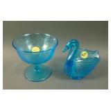 3 ½” Tall x 3 ¾” Diam. Fenton Rose Spray Small
