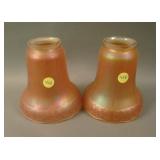 (2) (Maker ?) Primrose Light Shades – Mari.