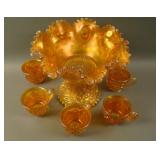 N Memphis 7 pc. Ruffled Fruit Bowl Set – Dk. Mari.