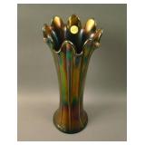12 7/8” Tall N Thin Rib Mid-Size Swung Vase –