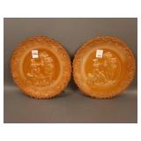 (2) McKee Serenade Flat Plates, 8 1/4" –