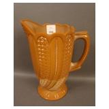 McKee Feather Handled Water Pitcher – Chocolate