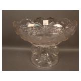 Fenton Water Lily and Cattail Lf. Oblong Stemmed