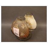 Pair Cockle Shell Figural Salt and Peppers –