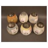 6 pc. Wavecrest and Egg Salt Shakers – Décor.
