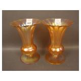 Pair 5 3/4" Tall Steven and Williams ftd. Ribbed