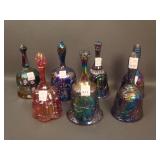 7 pc. Carnival Bell Lot: (2) Adam and Eve, (1)