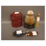 Lot of 4 Vintage Perfumes including Bourjoise in