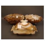 4 pc. Imperial Lot: (1) Covered Butter and (2)