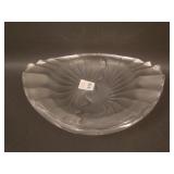 8 1/4" Signed Lalique - France Geometric Patterned