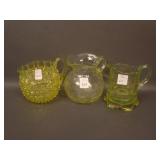 (3) Victoria Creamers: (1) Bulbous IVT, (1) Hobbs