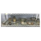 Vintage Metal Kitchen Items And More