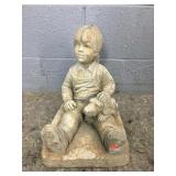 Concrete Yard Statue