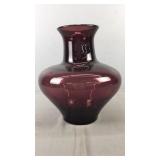 Large Blenko Amethyst Vase