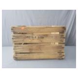Vintage Davis & Son Wood Crate