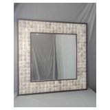 Large Decorative Frame Beveled Glass Mirror