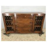 Crown Mahogany Server W Drop Drawer