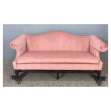 Ethan Allen Scroll Arm Sofa