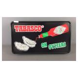 Lighted Tabasco Sign Powers Up