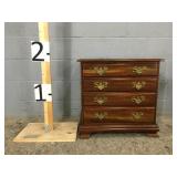 Cresent 4 Drawer Nightstand