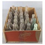 27 Assorted Vintage Coca Cola Bottles