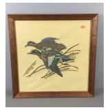 Vintage Needlepoint - Ducks