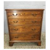 Biggs - Small Mahogany 4 Drawer Chest