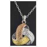 Tri-toned Diamond Accent Designer