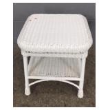 Outdoor Synthetic Wicker Side Table