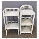 2x The Bid Wicker Stands