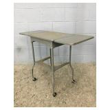 Vintage Metal Typewriter Table