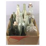 21 Assorted Vintage Bottles - Dug