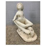 Concrete Yard Statue