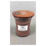 Wood Wick Stone Washed Suede Candle New