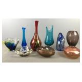 9x The Bid Decorative Glass