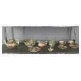 13pc Vintage Oriental China - Tea Set