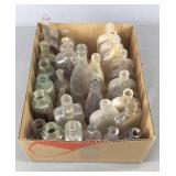 35 Assorted Old Vintage Bottles - Dug