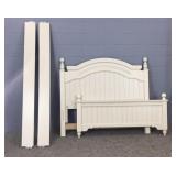 White Queen Sized Bed