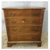 Biggs - Small 4 Drawer Mahogany Chest