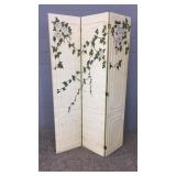 Floral Folding Room Divider / Screen