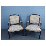 2x The Bid Hickory Chair Arm Chairs