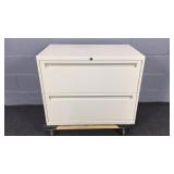 Metal 2 Drawer Lateral File Cabinet